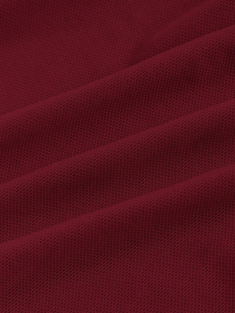 Asimetrik Büzgülü Fırfırlı Mini Üst