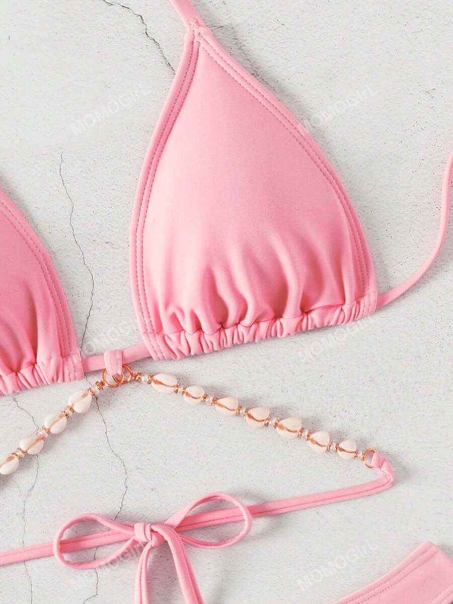Zincir Detaylı Bikini Takımı