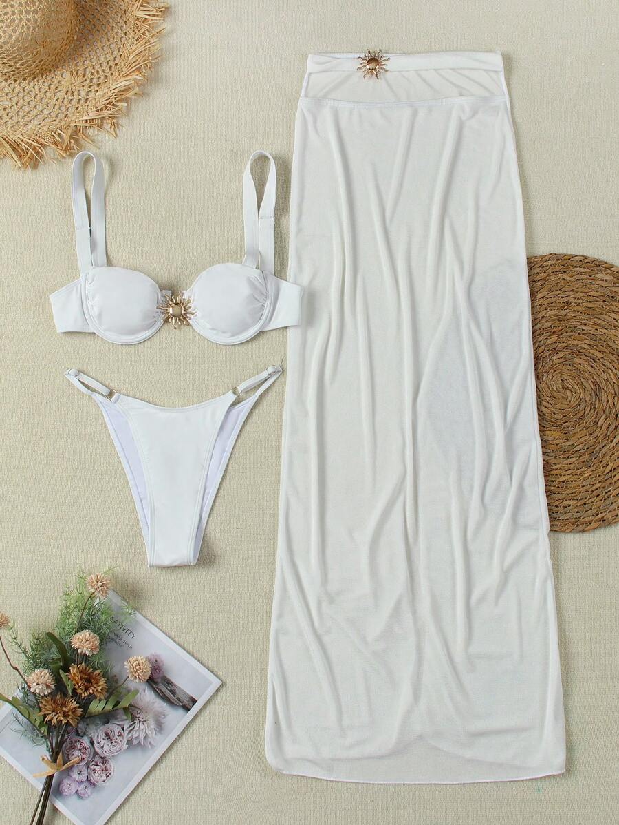 3 Parça Seksi Bikini Takımı