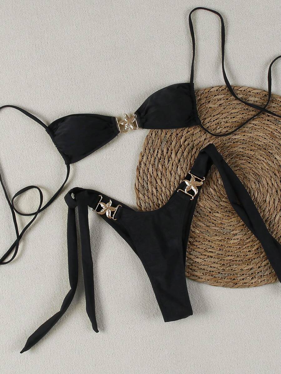 Seksi Bandeau Bikini Takımı