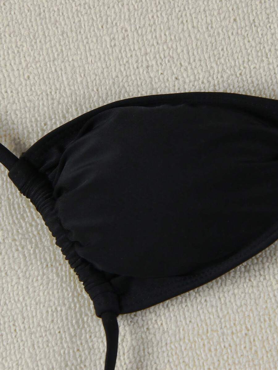 Seksi Bandeau Bikini Takımı