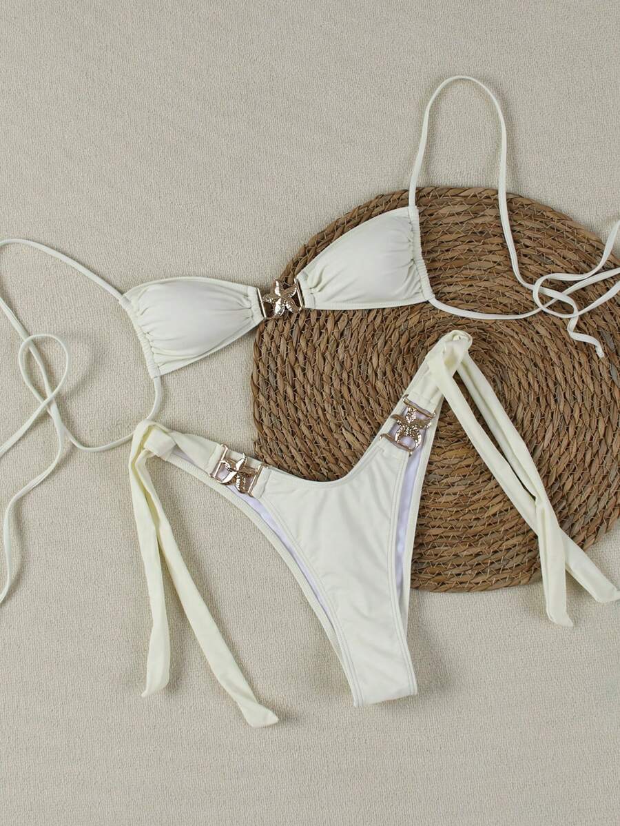 Seksi Bandeau Bikini Takımı