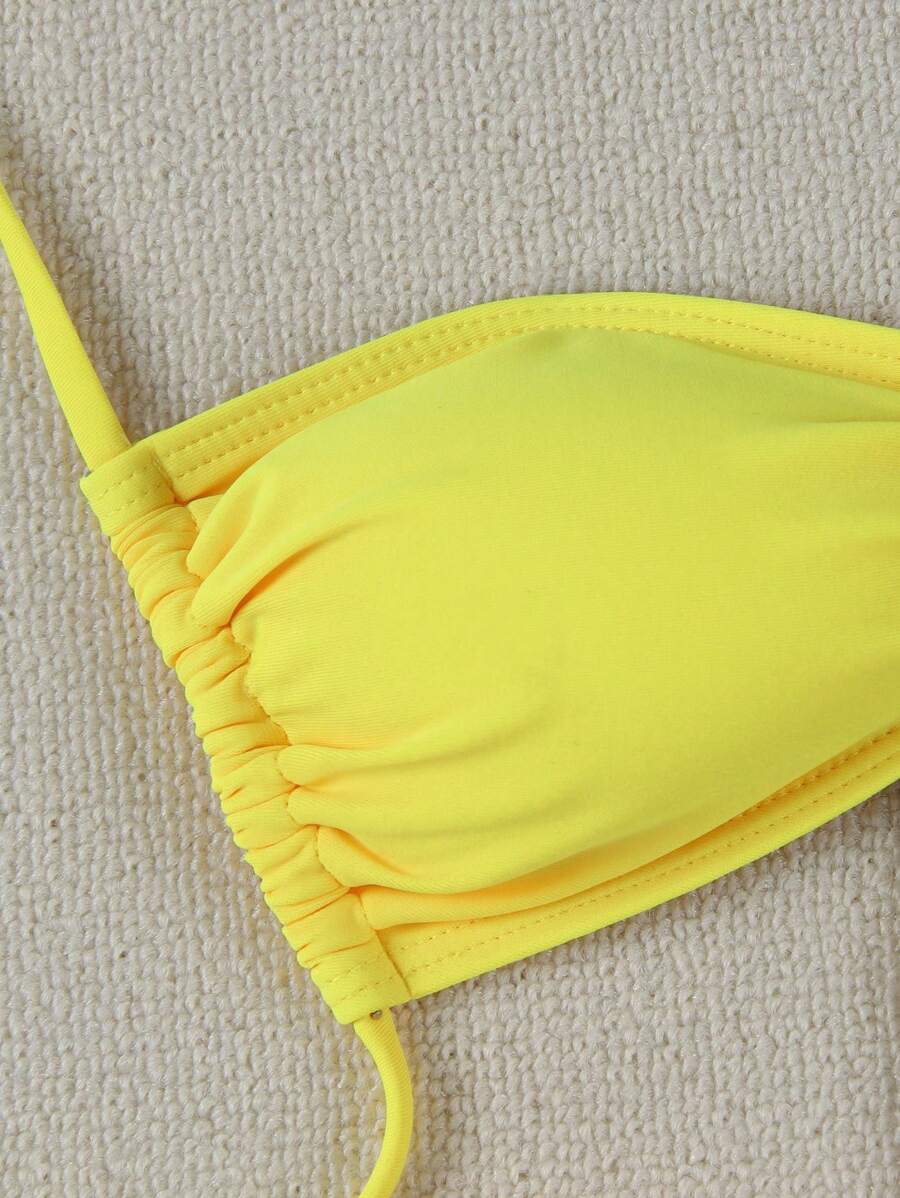 Seksi Bandeau Bikini Takımı