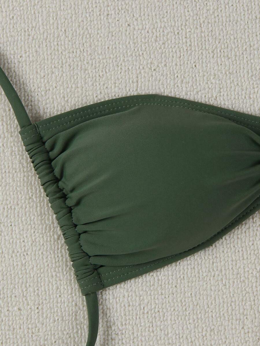 Seksi Bandeau Bikini Takımı