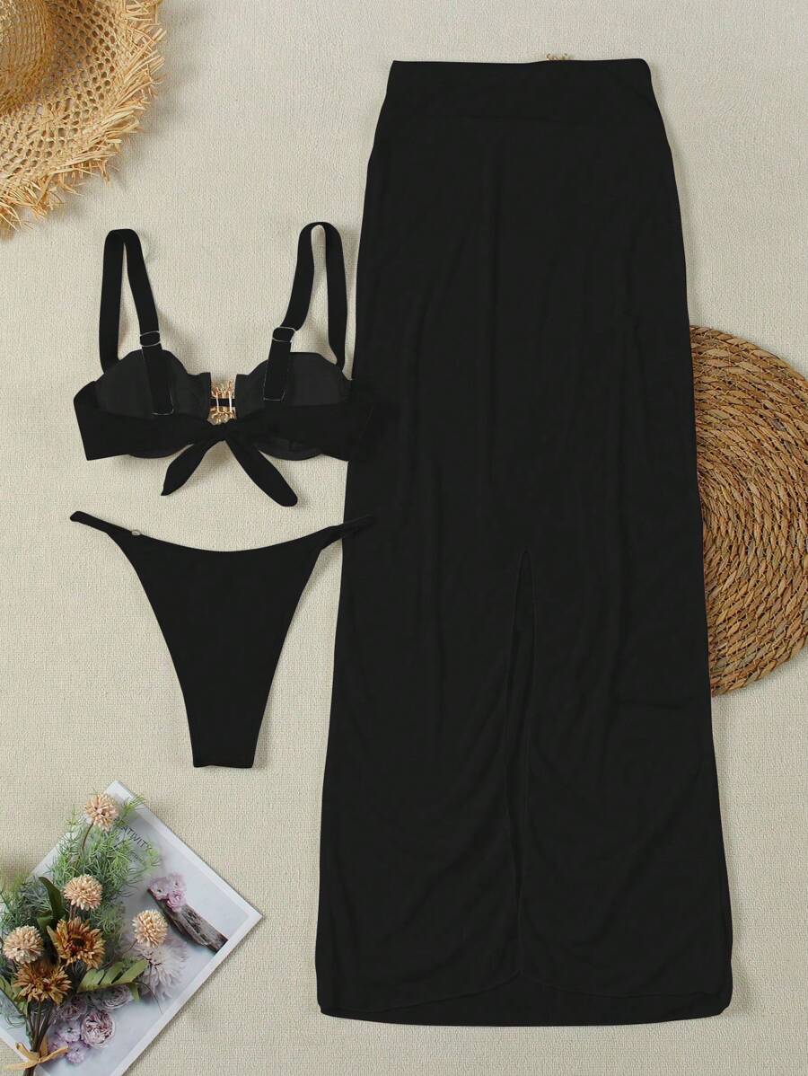3 Parça Seksi Bikini Takımı