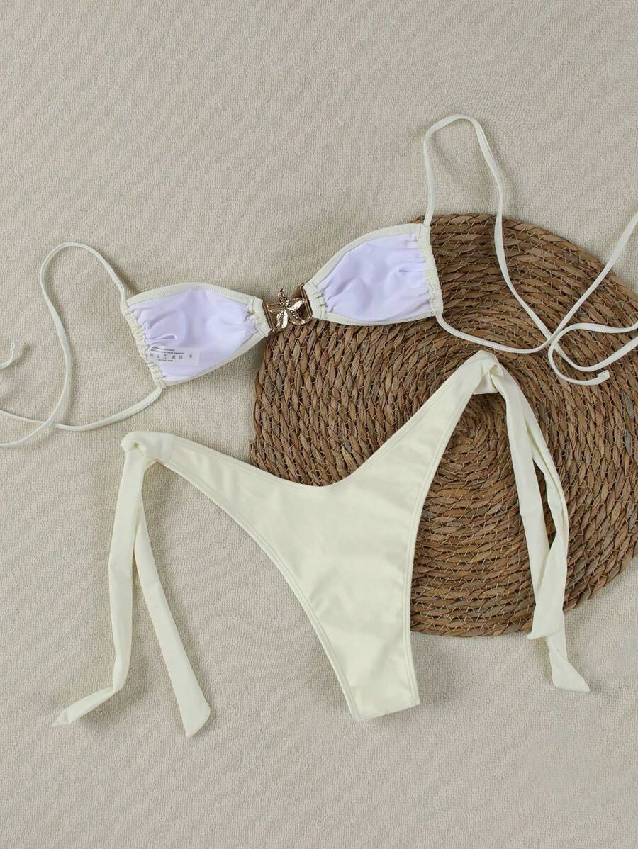 Seksi Bandeau Bikini Takımı