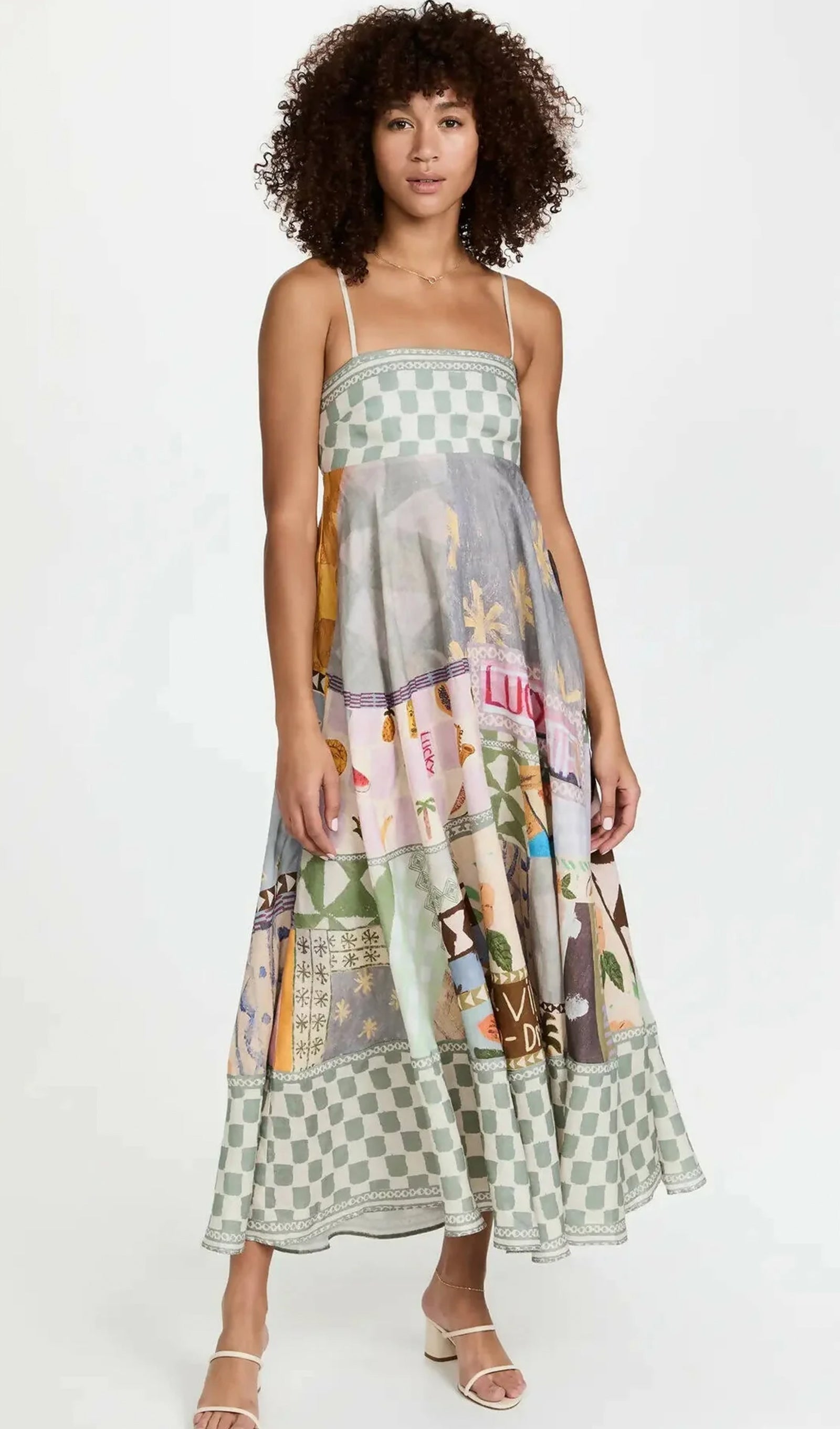 alemais midi dress Alemais Linen Midi Dress – ALİSORA