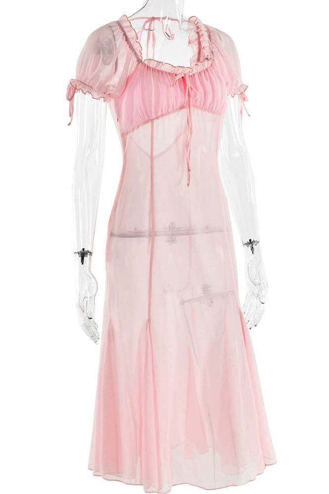 Gleam & Grace Midi Elbise