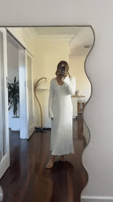 Sara Yeni Örme Maxi Elbise
