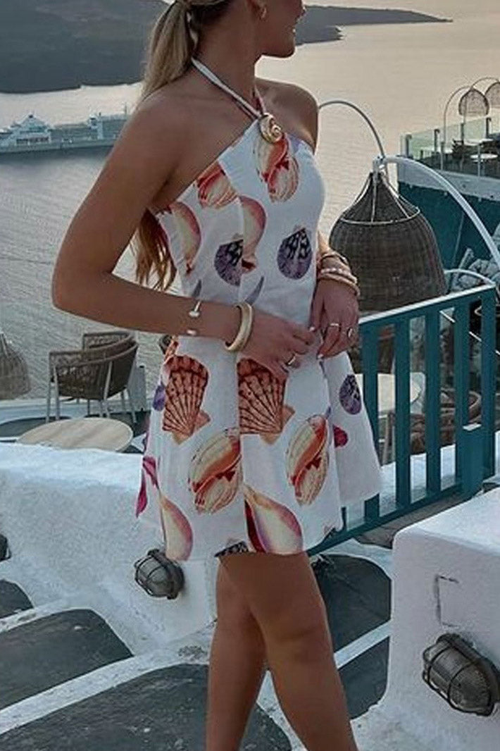 Freya Mini Elbise Deniz Kenarı Buketi