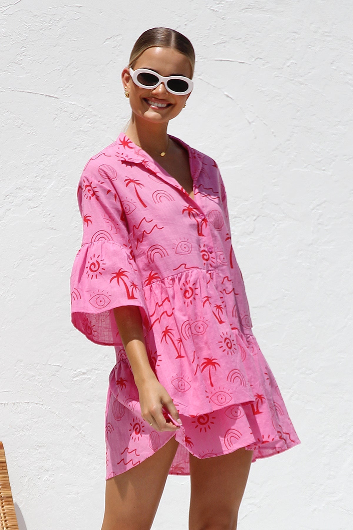Shelby Elbise Pembe