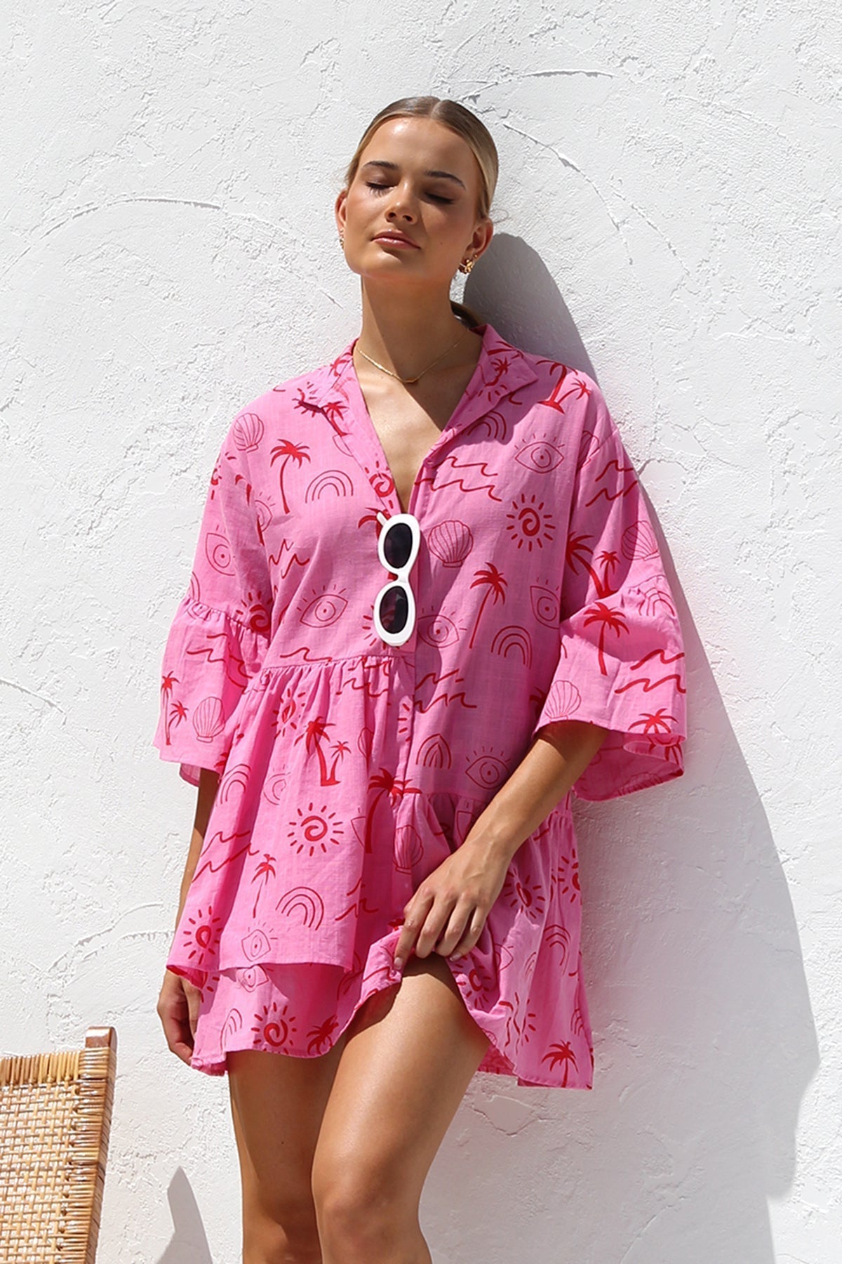 Shelby Elbise Pembe