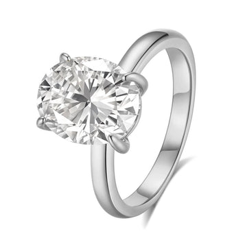 S925 ayar gümüş 5 karat moissanite  yüzük