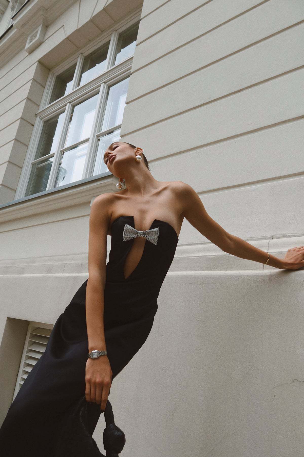 Noir Grace Uzun Elbise