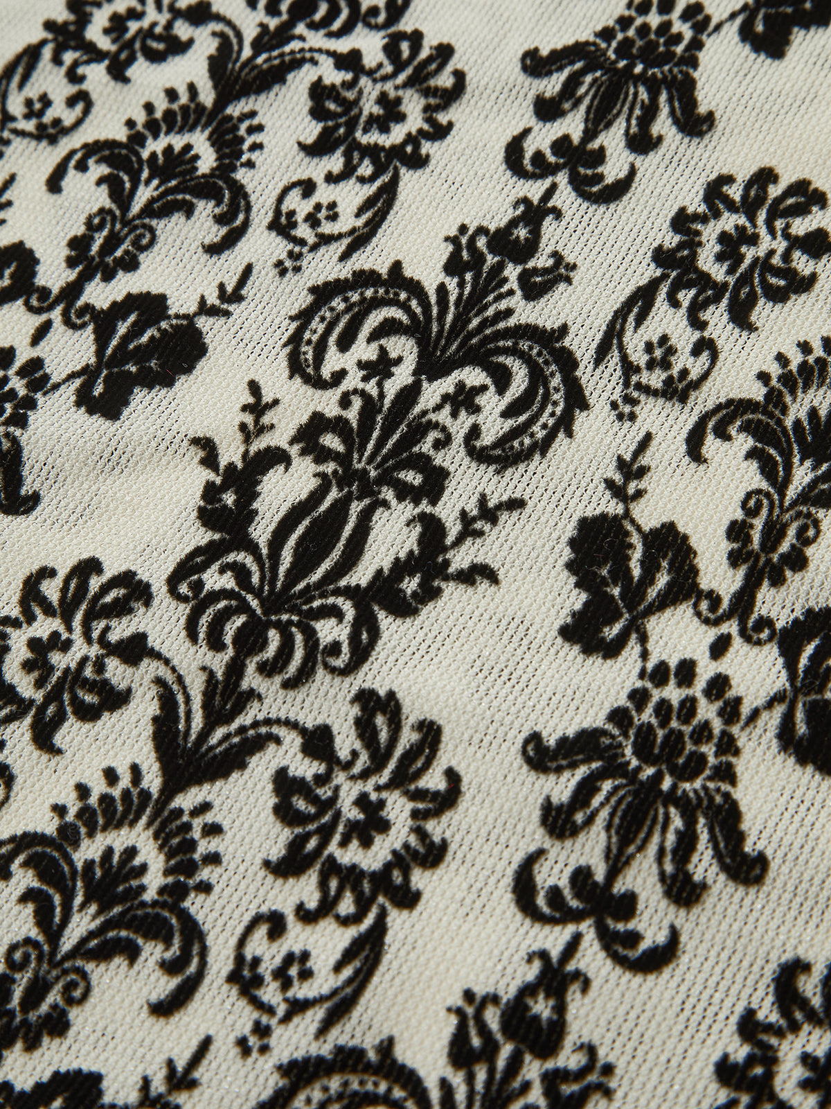 Baroque Desen Boğazlı Bluz