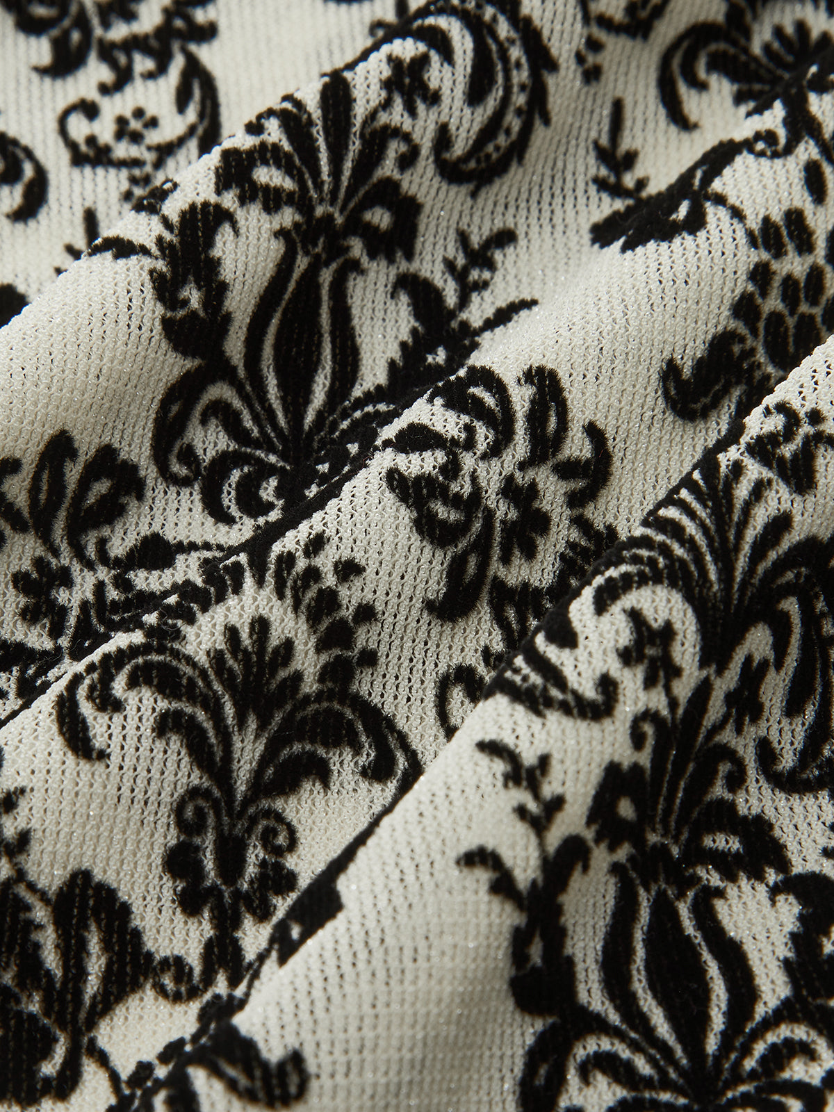 Baroque Desen Boğazlı Bluz