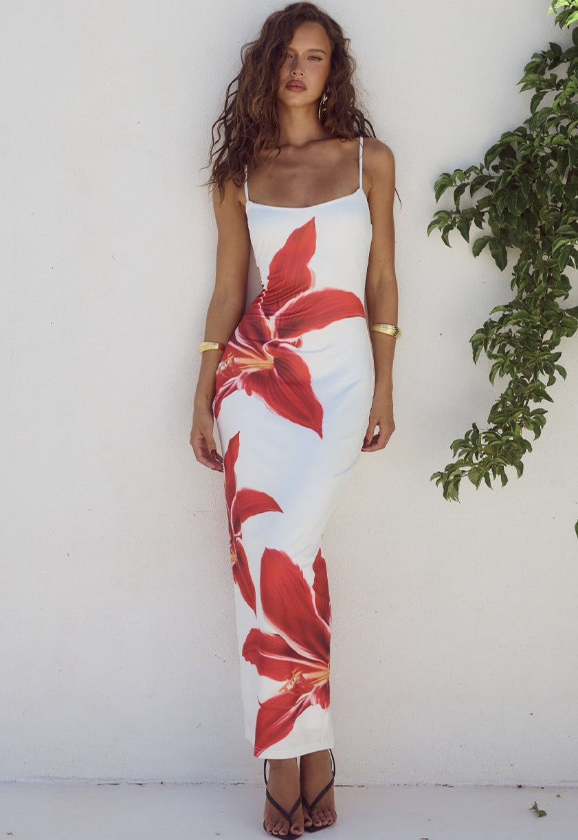 Aisha Midi Elbise