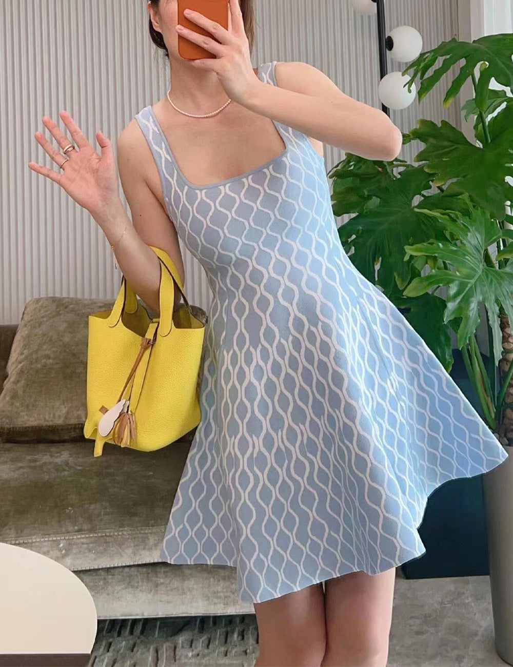 Marissa Örme Mini Elbise