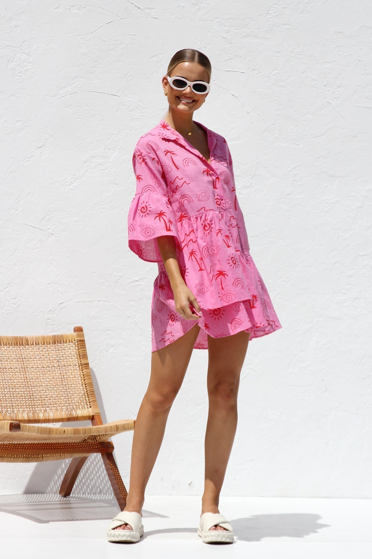 Shelby Elbise Pembe