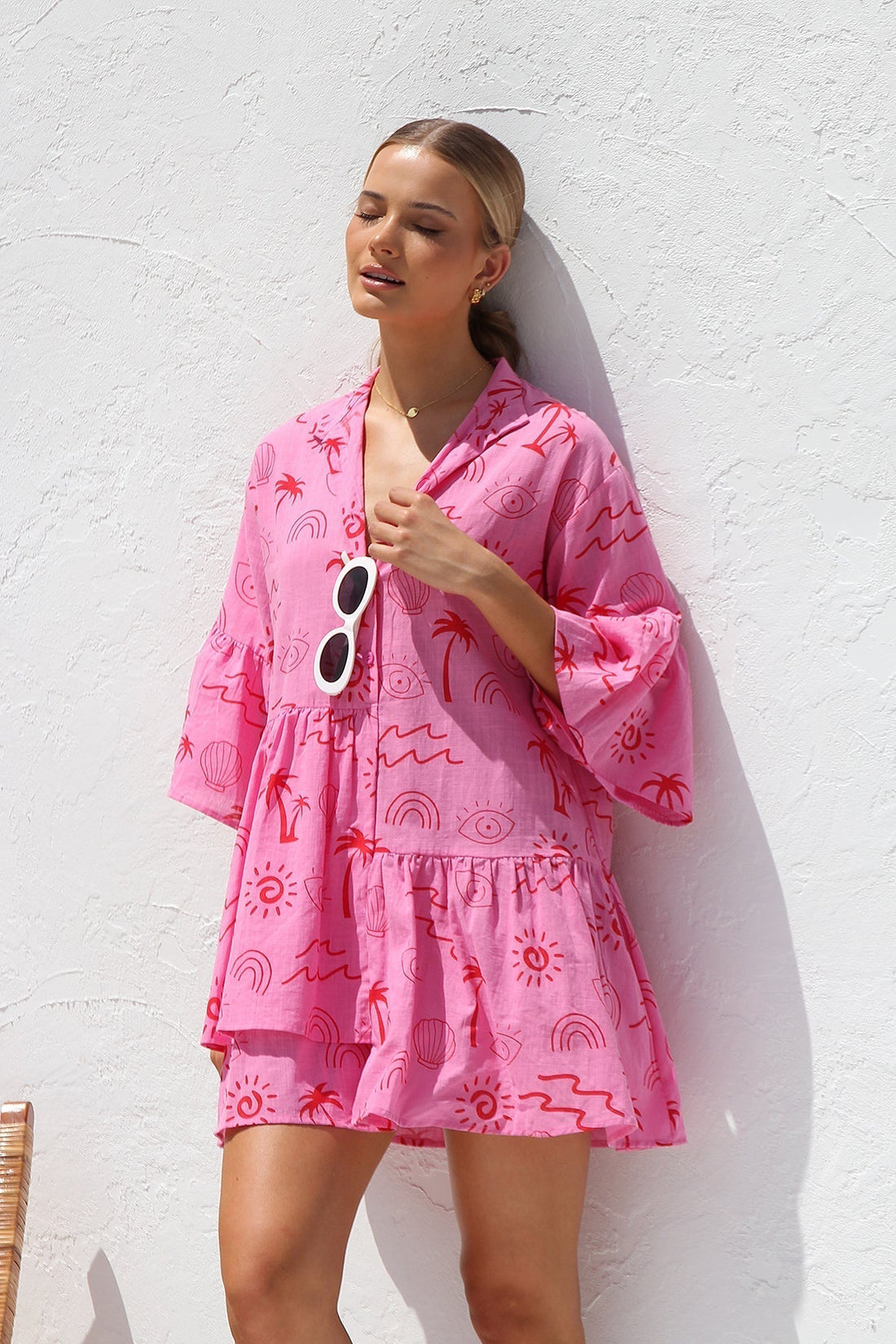 Shelby Elbise Pembe