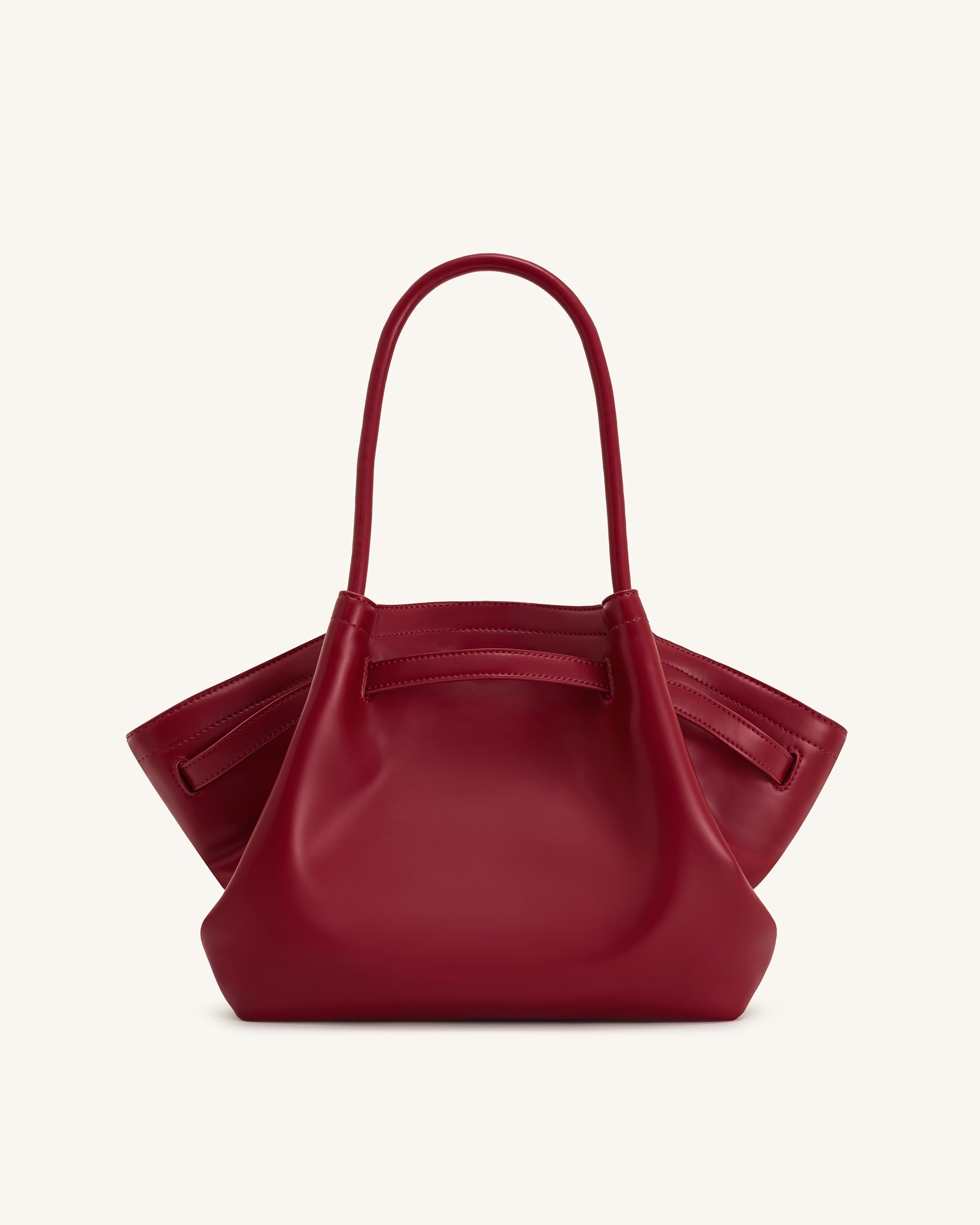 Hana Orta Boy Tote Çanta Bordo