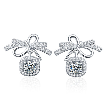 925 Ayar moissanite fiyon Kare Editon