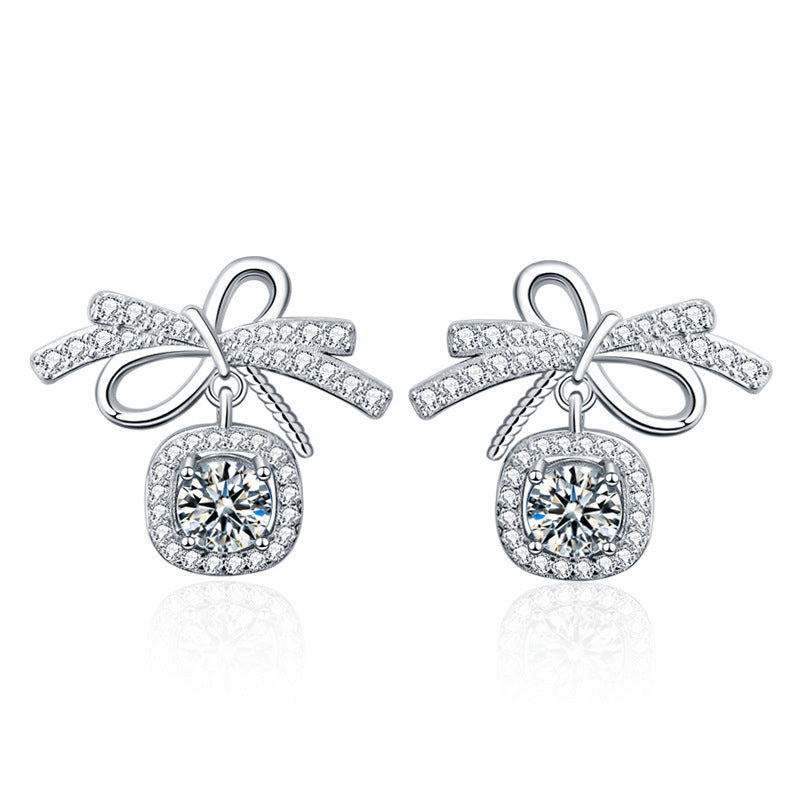 925 Ayar moissanite fiyon Kare Editon