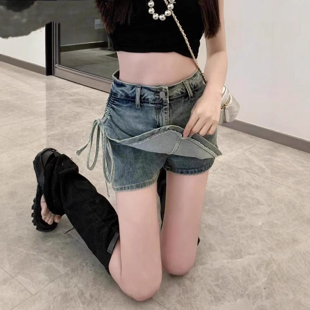 A Kesim Mini Kot Etek