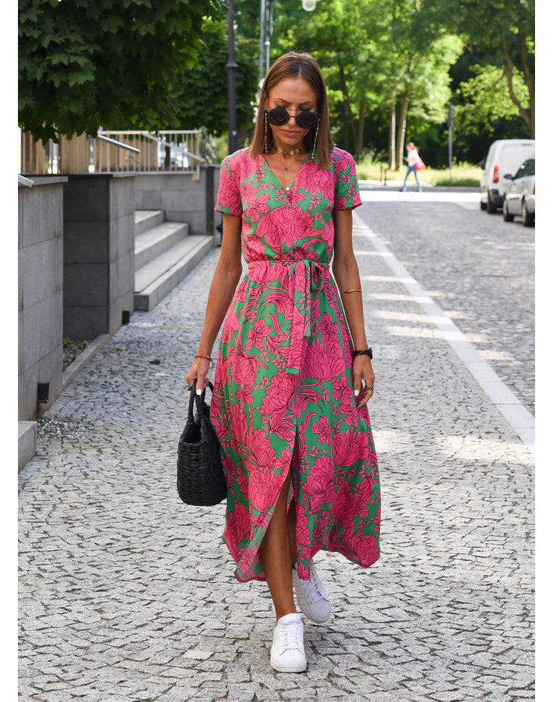 Linda Rahat Midi Elbise