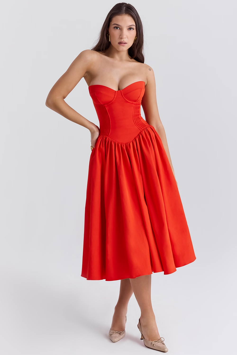 house of cb midi dress House of CB Elizabeth Midi Dress