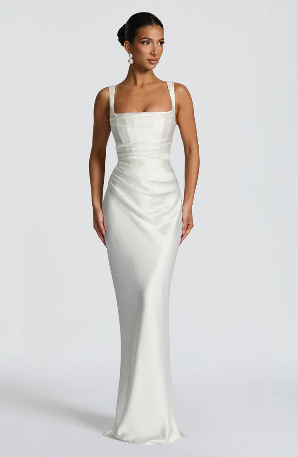 Calanthe Maxi Elbise - Yeşil