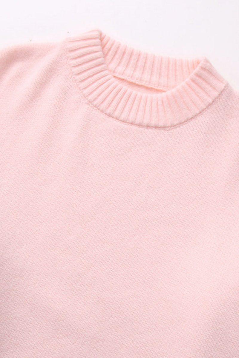 Pudra Pembe Oversize Triko