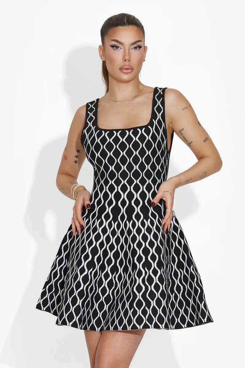 Marissa Örme Mini Elbise