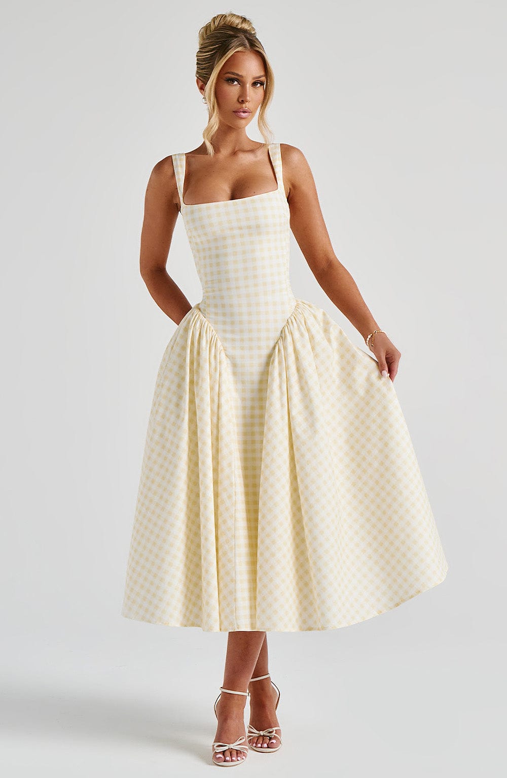 Elowen Midi Elbise