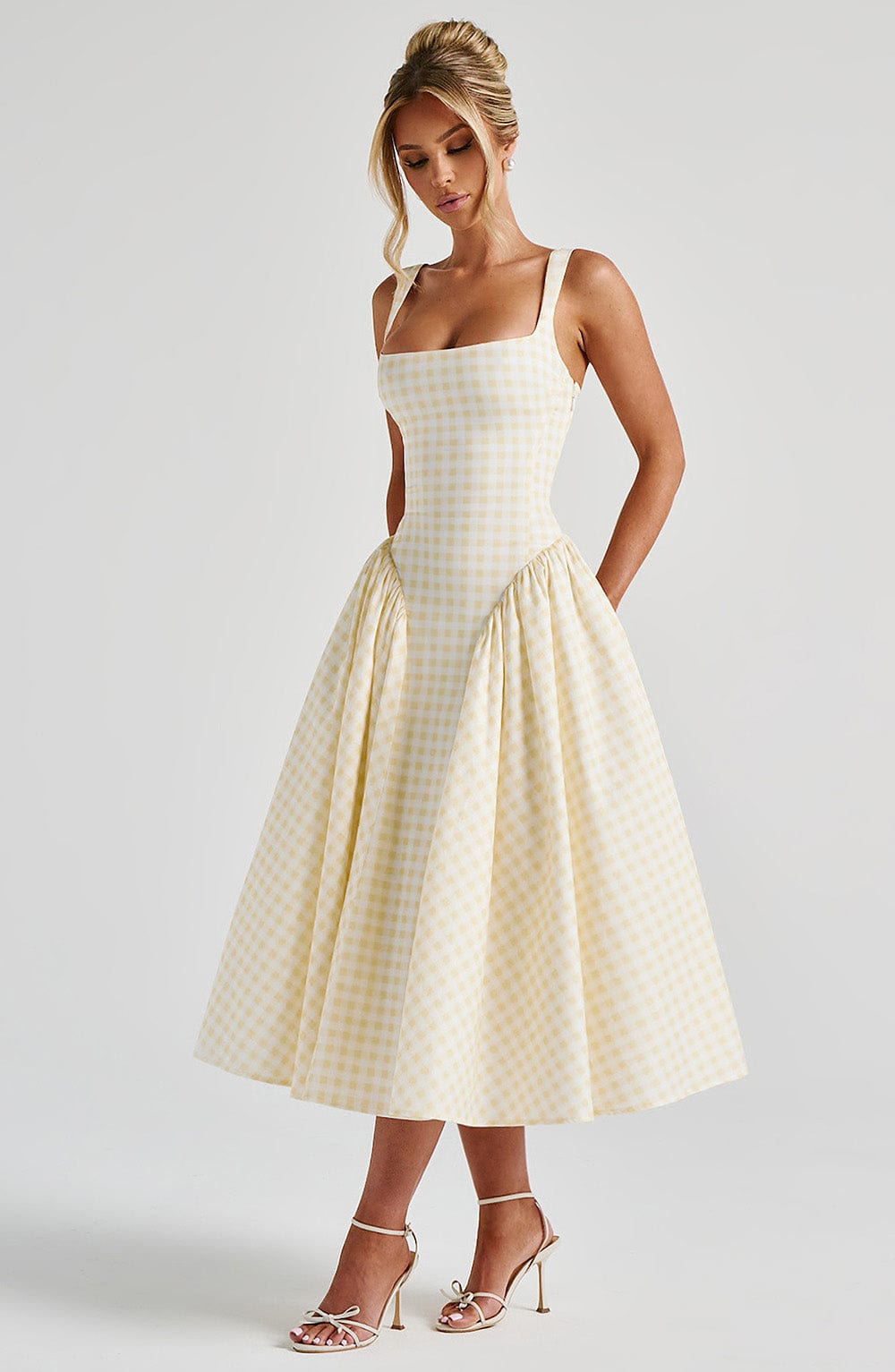 Elowen Midi Elbise