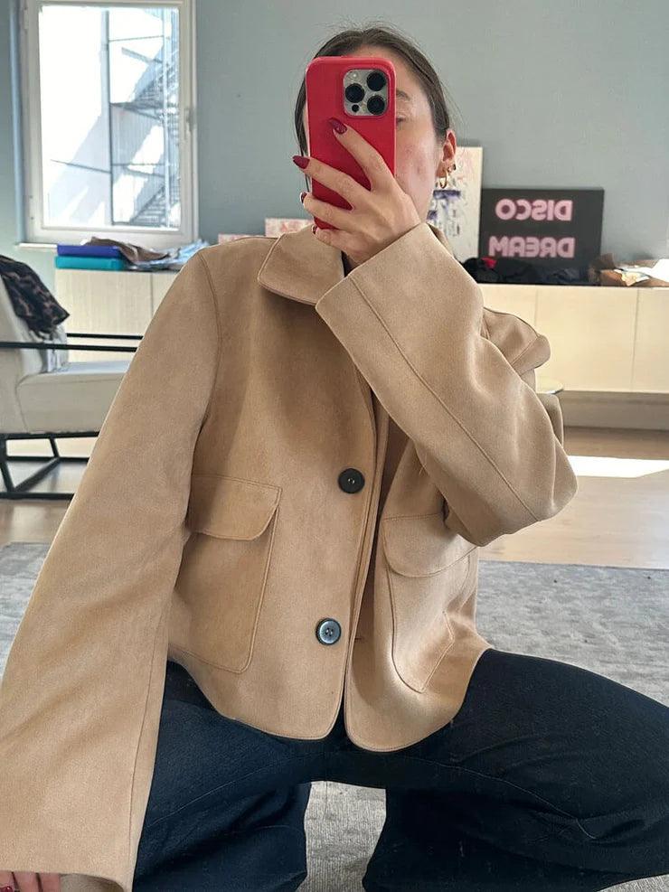 Marissa Suni Süet Ceket