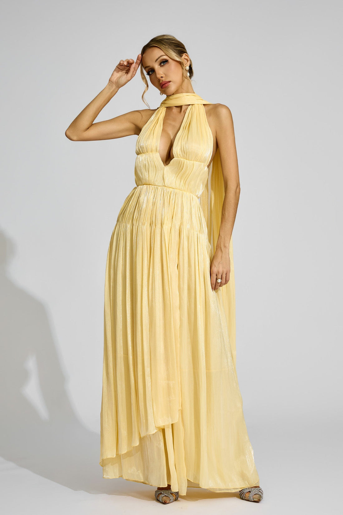 Aurora Sunshine Maxikleid 