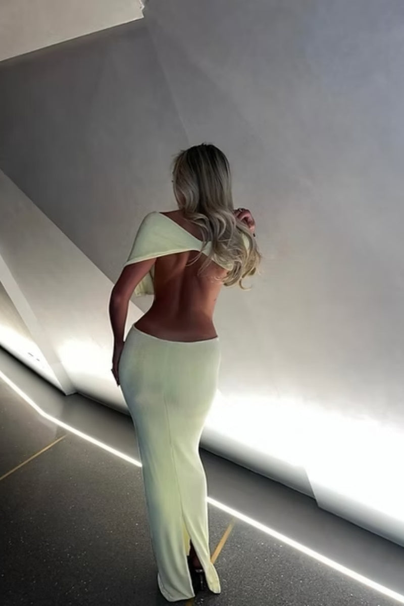 Limon Perla Uzun Elbise