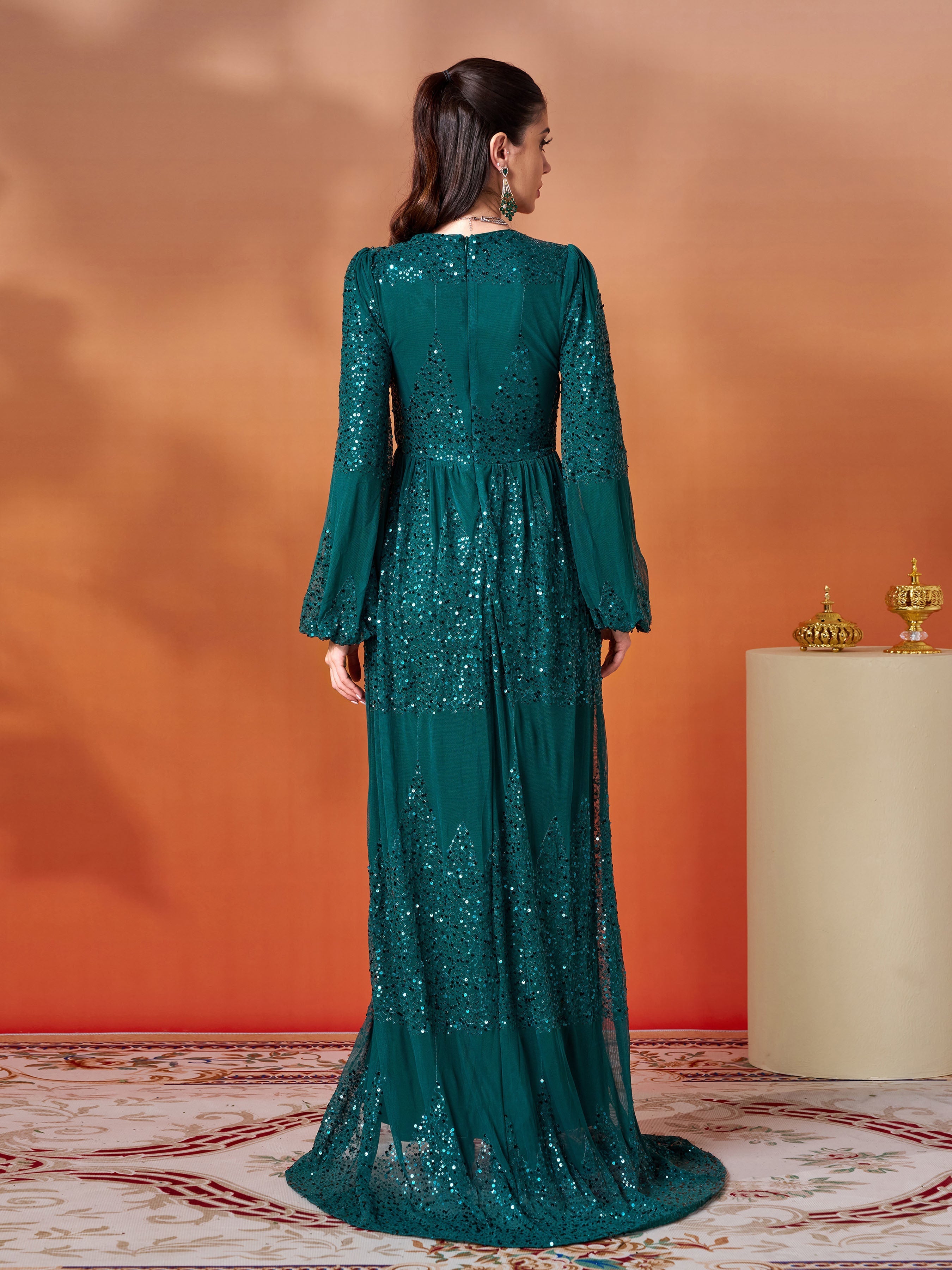 Annelise Maxi Dress with Slit