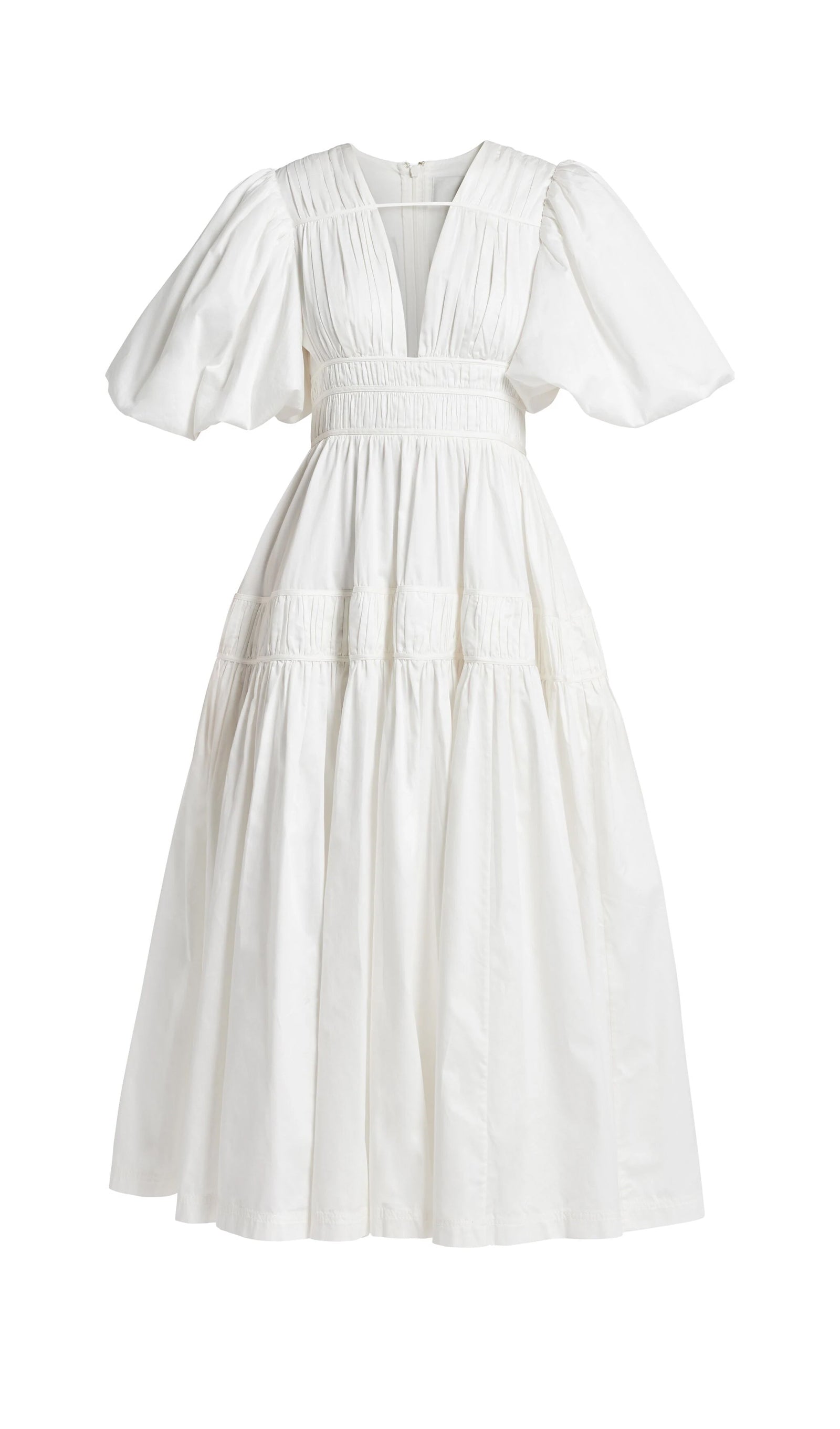 Fallingwater Ruffled Midi Dress