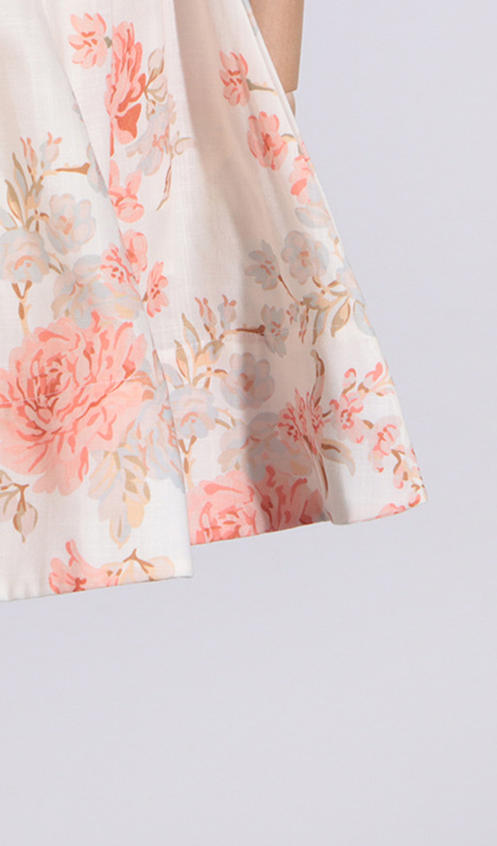 Puff Sleeve Mini Dress in Rose Pink