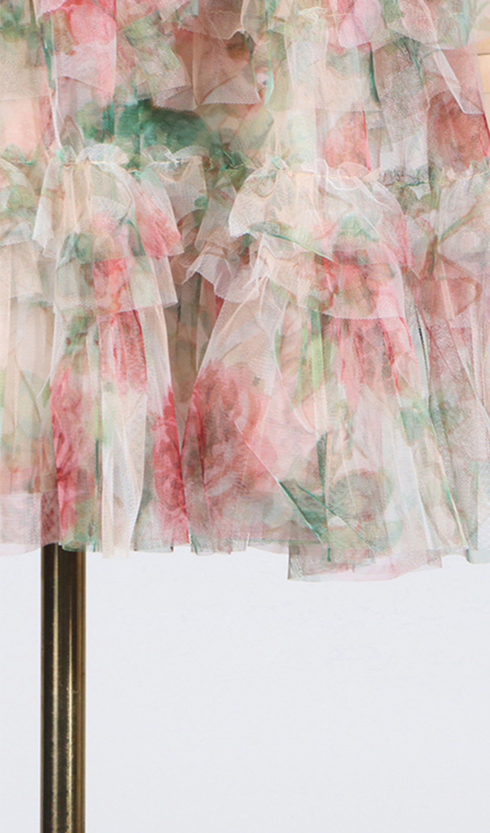 Short-Sleeved Off-Shoulder Floral Mini Dress