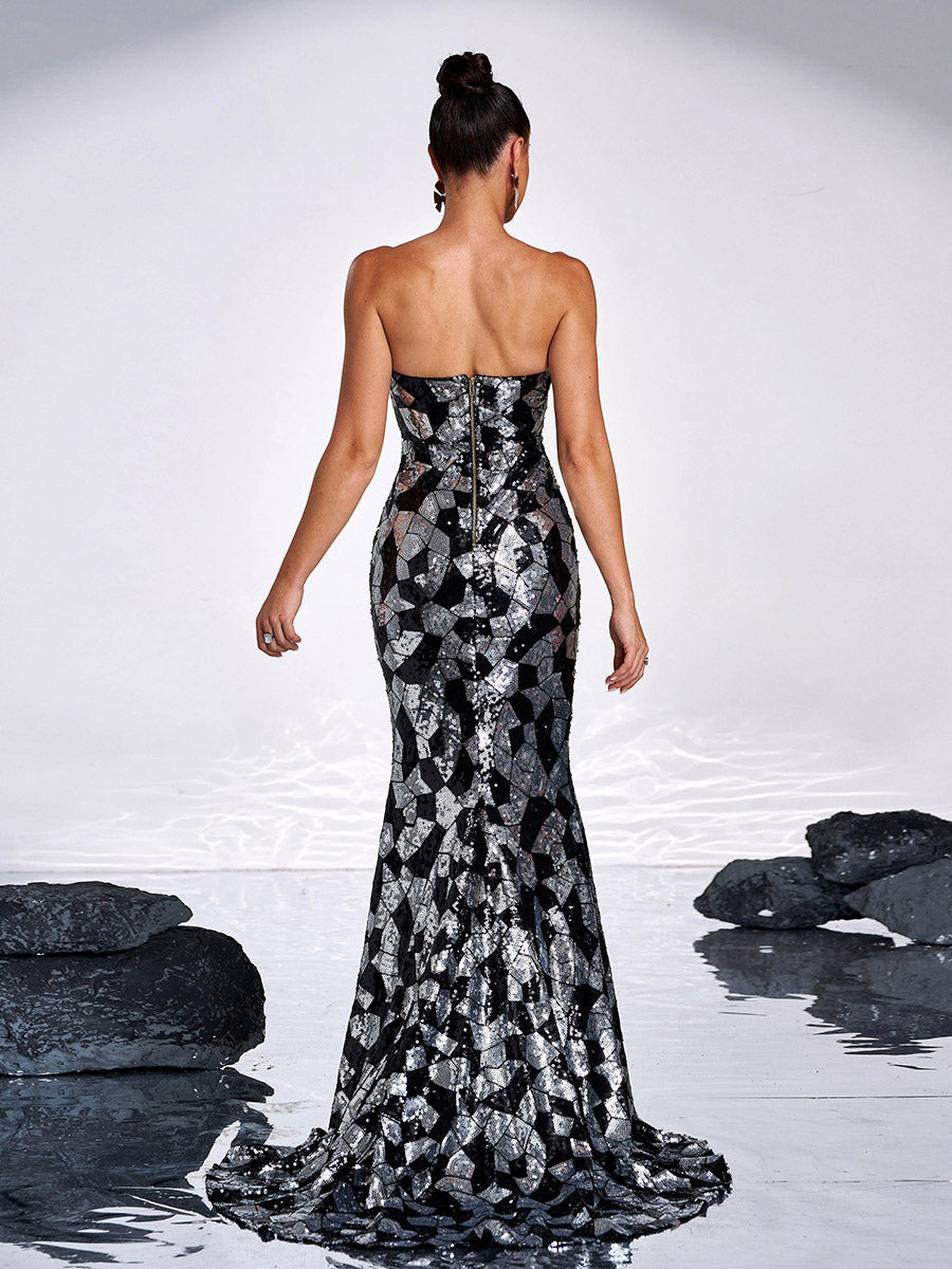 Katya Vintage Cocktail Maxikleid