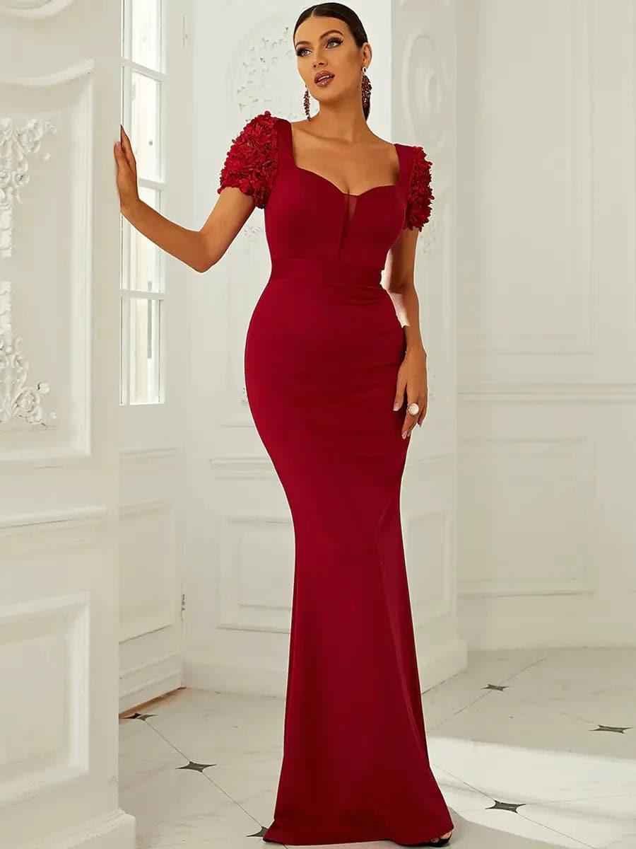 Kalliope Meerjungfrauen-Maxikleid