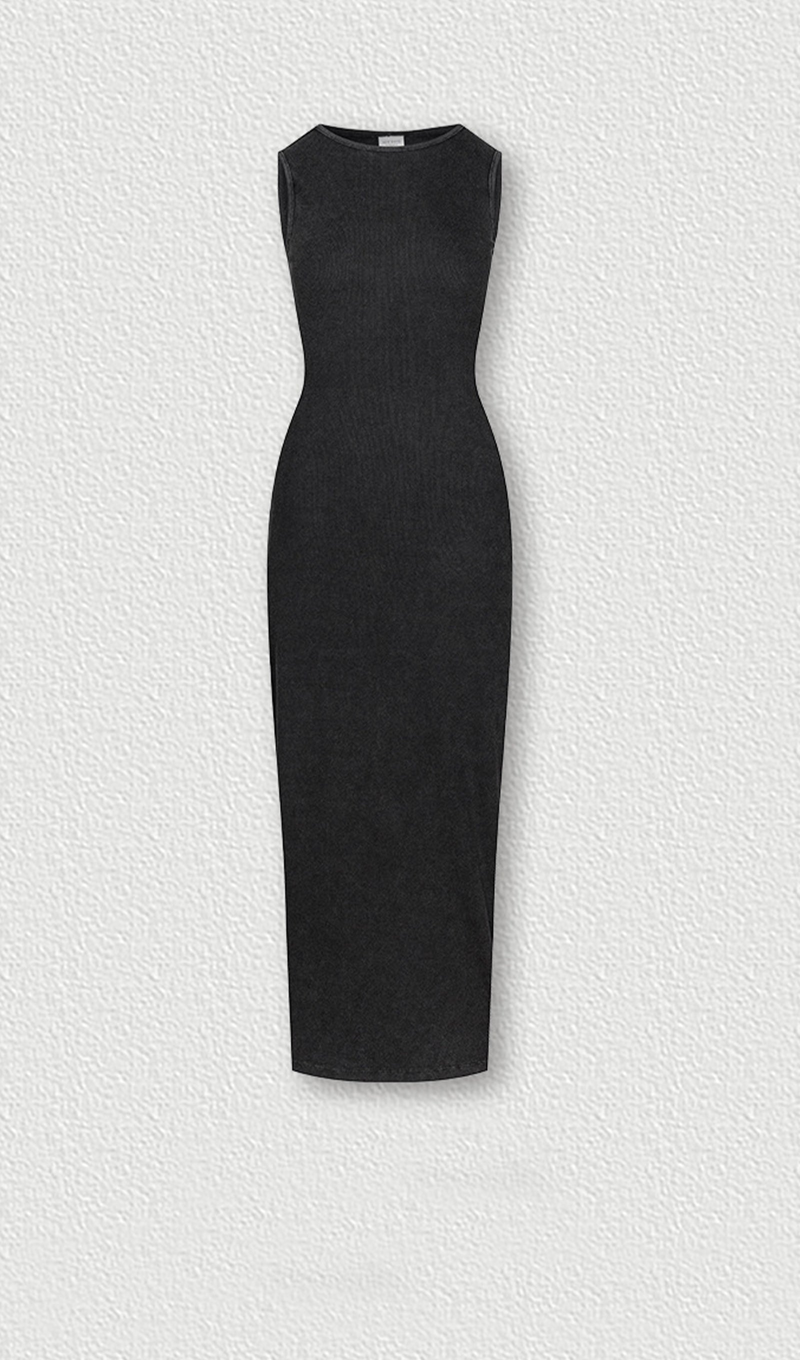 Ribbed Bodycon Midi Dress 