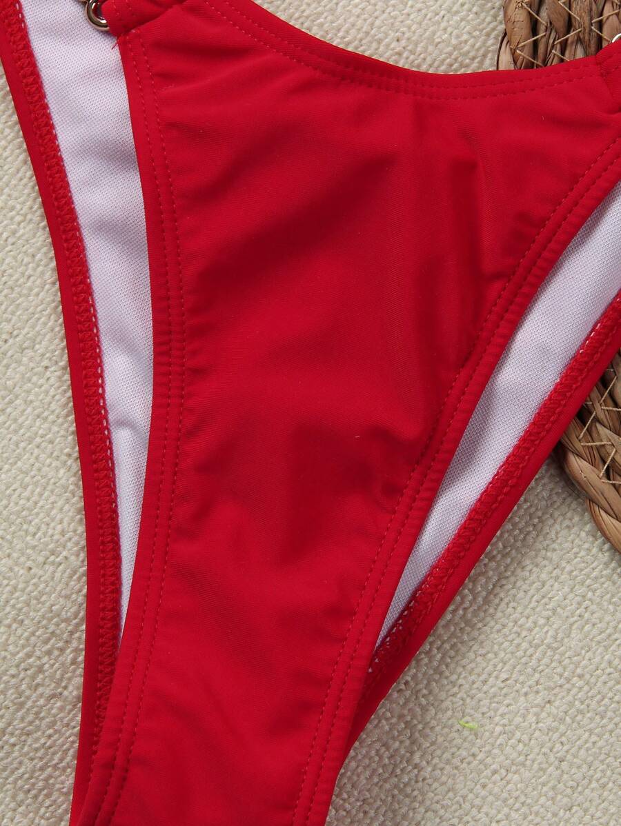 Seksi Bandeau Bikini Takımı