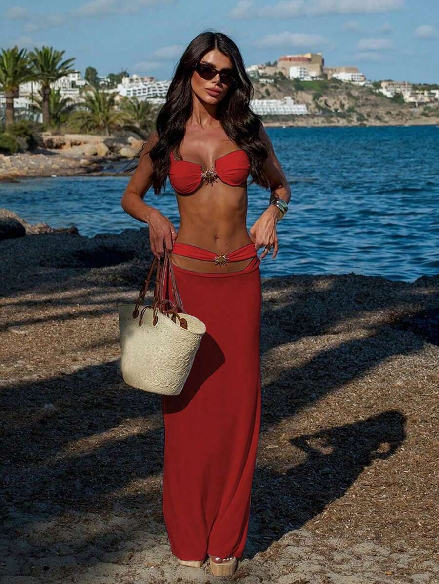 3 Parça Seksi Bikini Takımı