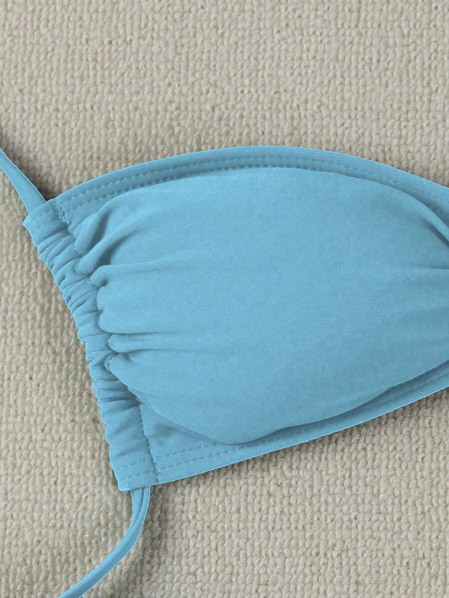 Seksi Bandeau Bikini Takımı