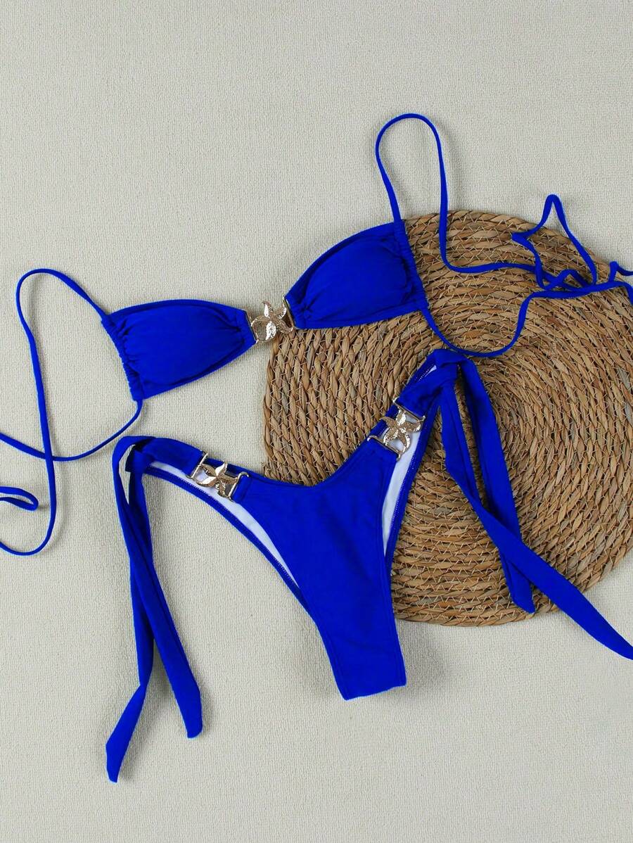Seksi Bandeau Bikini Takımı