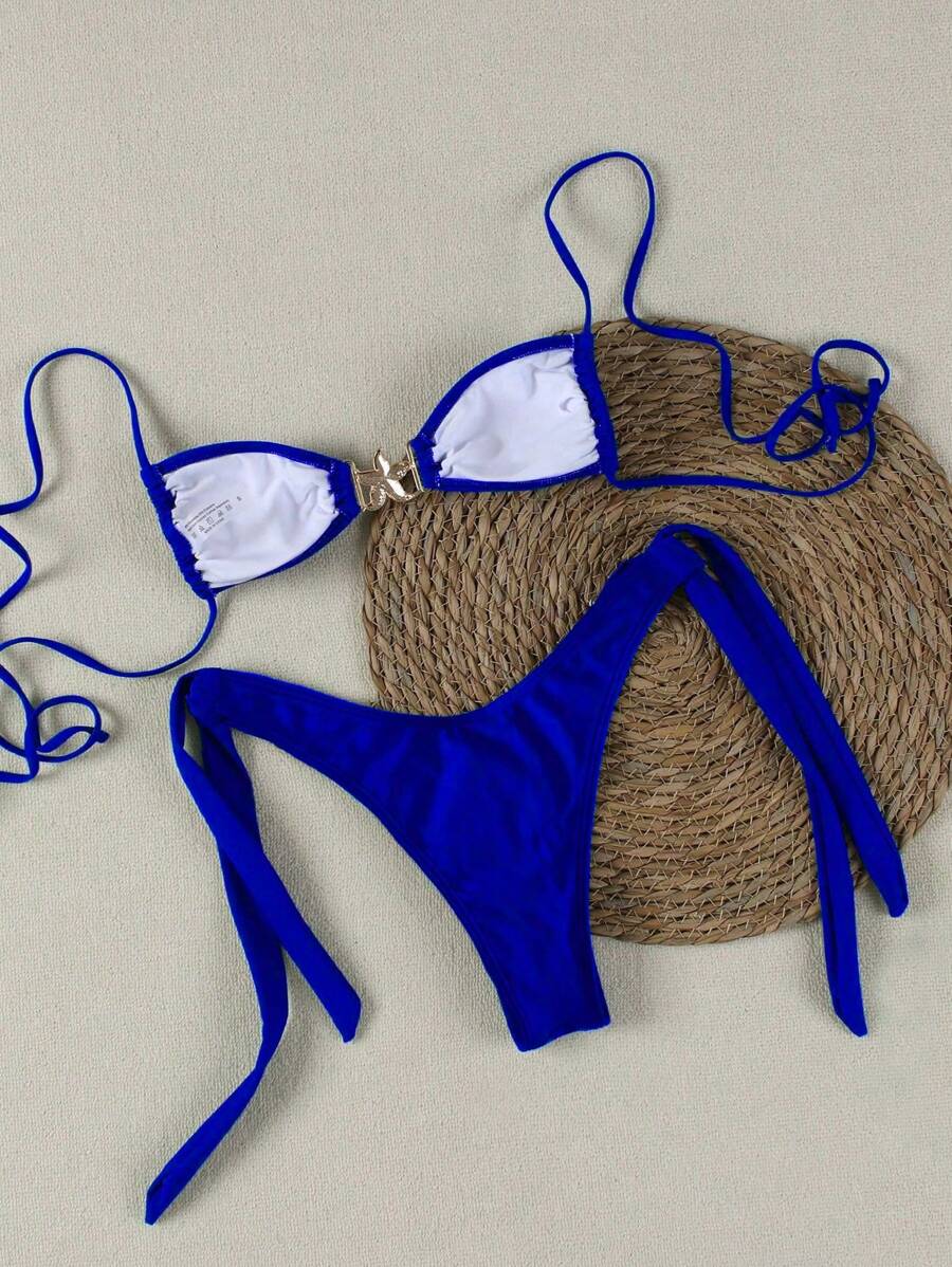 Seksi Bandeau Bikini Takımı